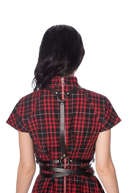 Harness in Ecopelle Regolabile