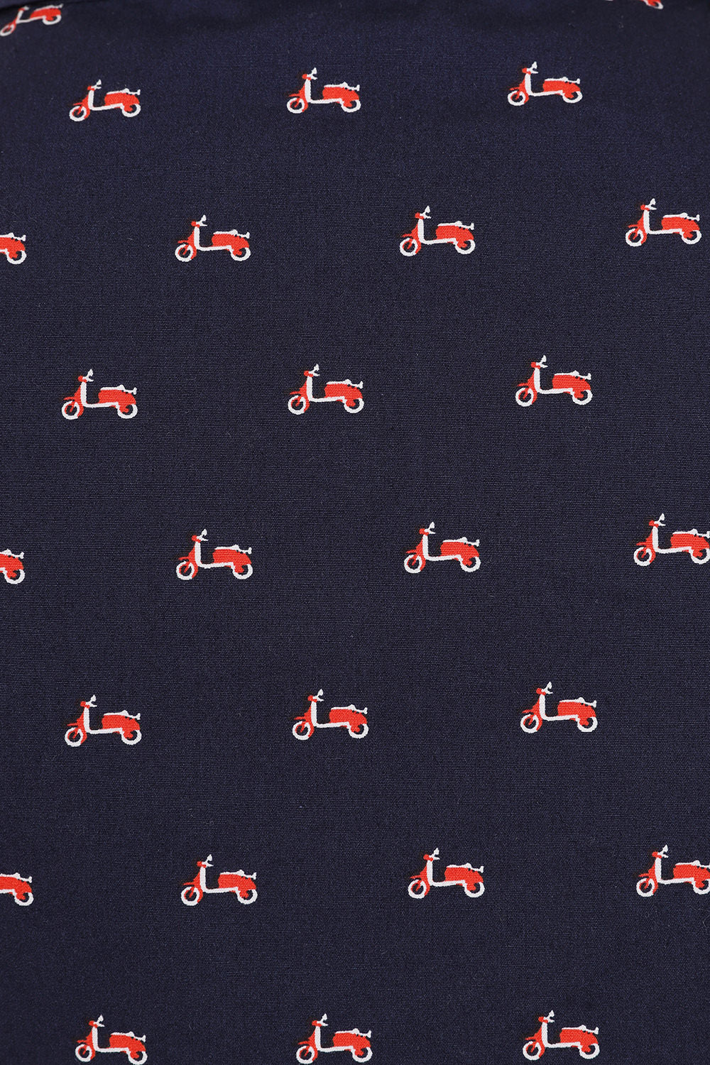 Top smanicato da annodare Sandy Vespa navy