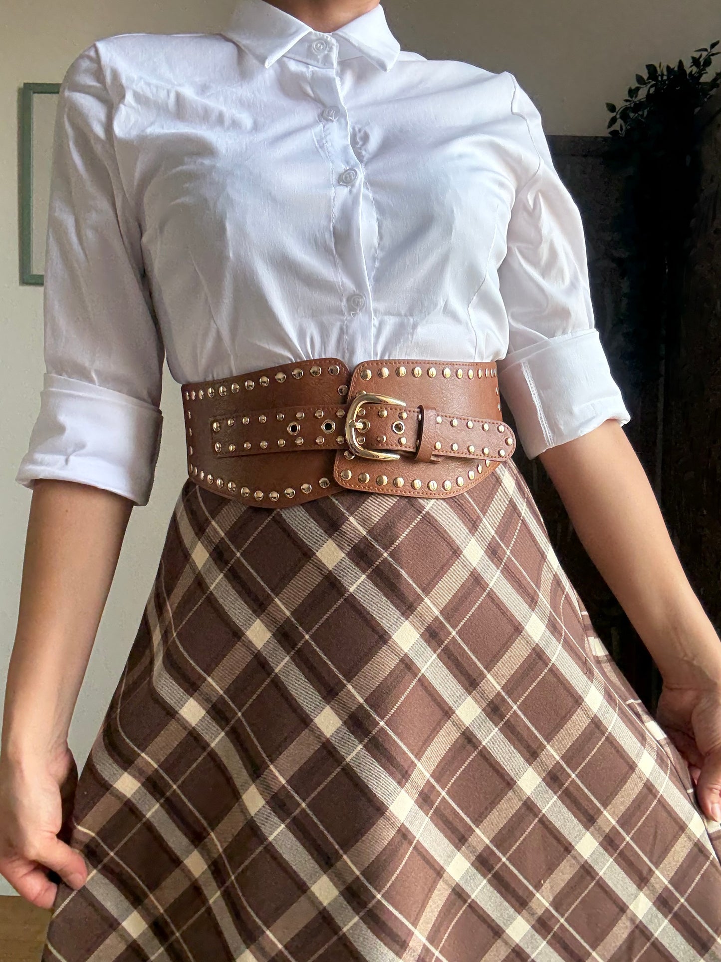 Camicetta avvitata a manica lunga in 4 colori