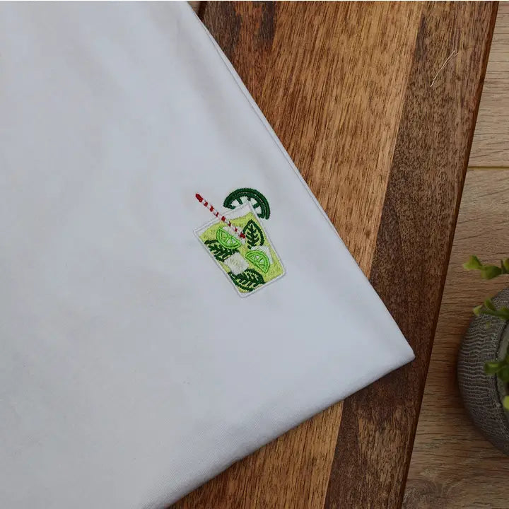 T-Shirt ricamata Mojito