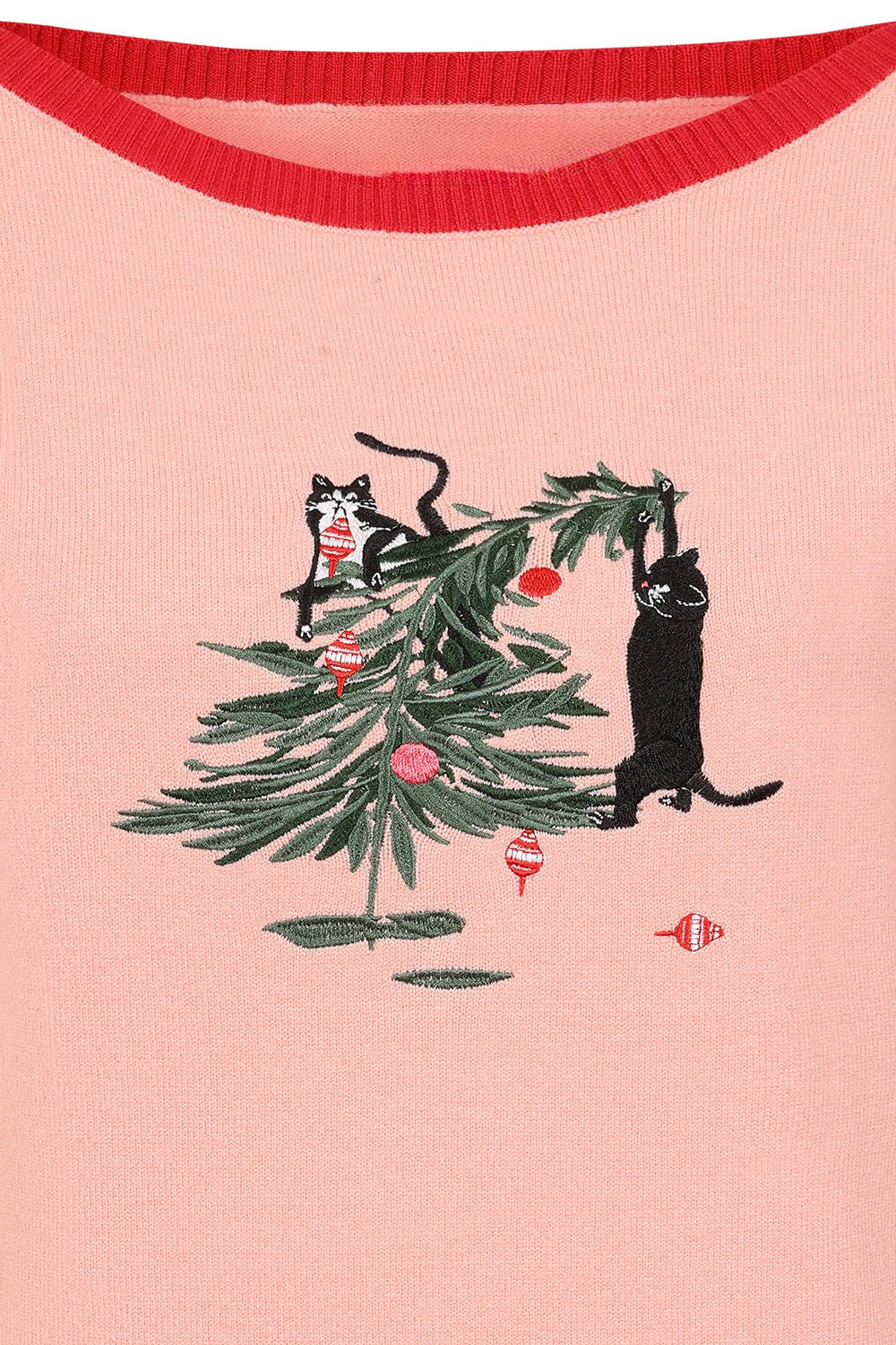 Maglione natalizio inglese retró Kiki Puuurfect