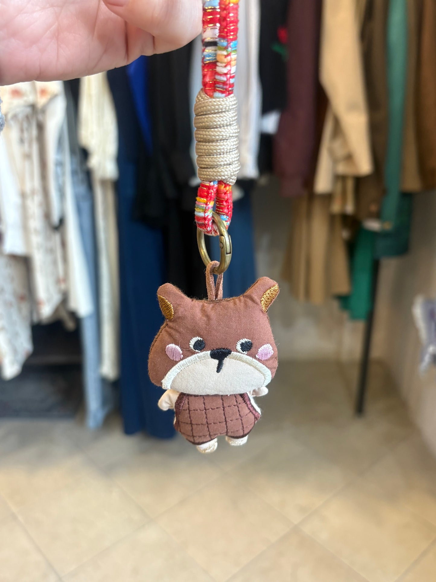 Bag charms animaletti ricamati