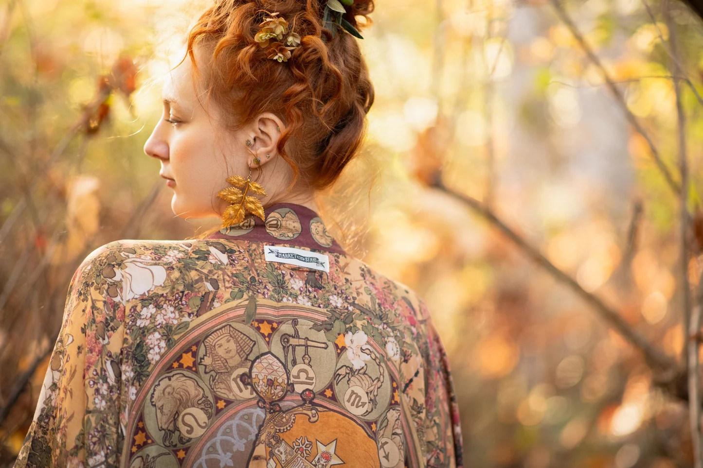 Kimono Lungo Opera Duster: Dream Weaver