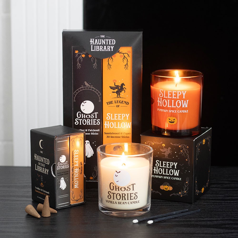 Set 2 Confezioni Bastoncini d'Incenso "Haunted Library"