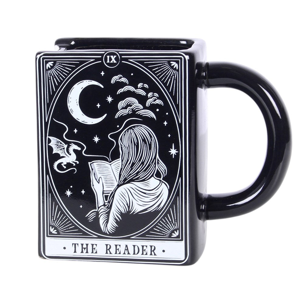 Tazza gotica a forma di libro The Reader, 450 ml
