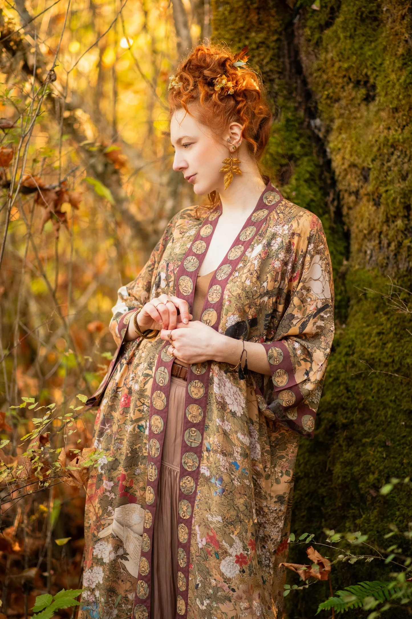 Kimono Lungo Opera Duster: Dream Weaver