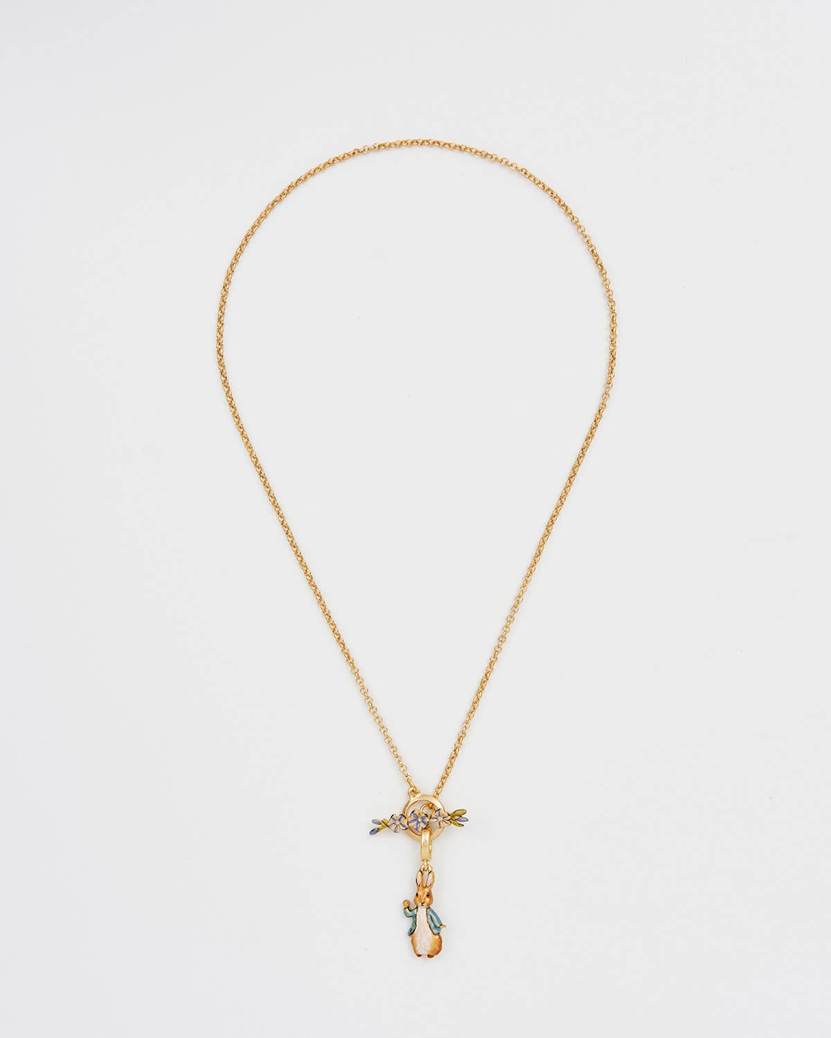 Fable England x Peter Rabbit Collana toggle "Non ti scordar di me"