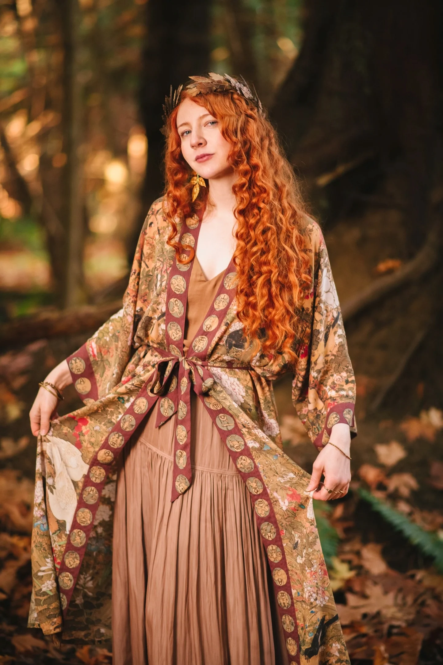Kimono Lungo Opera Duster: Dream Weaver