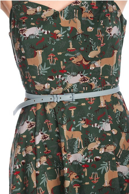 Woodland Creature Swing Dress
