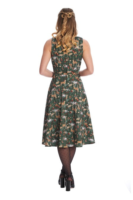 Woodland Creature Swing Dress