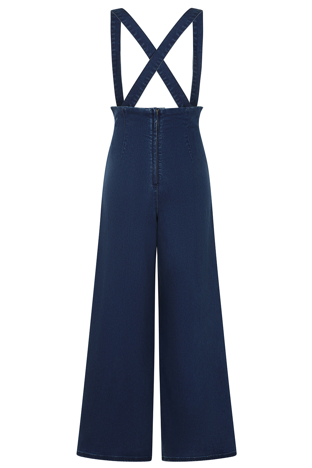 Jolene Jeans a vita alta e gamba ampia con bretelle removibili