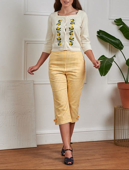 Cardigan Marla Lemon - Avorio