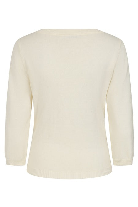 Cardigan Marla Lemon - Avorio