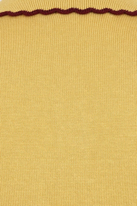 Cardigan Penny Flower Giallo
