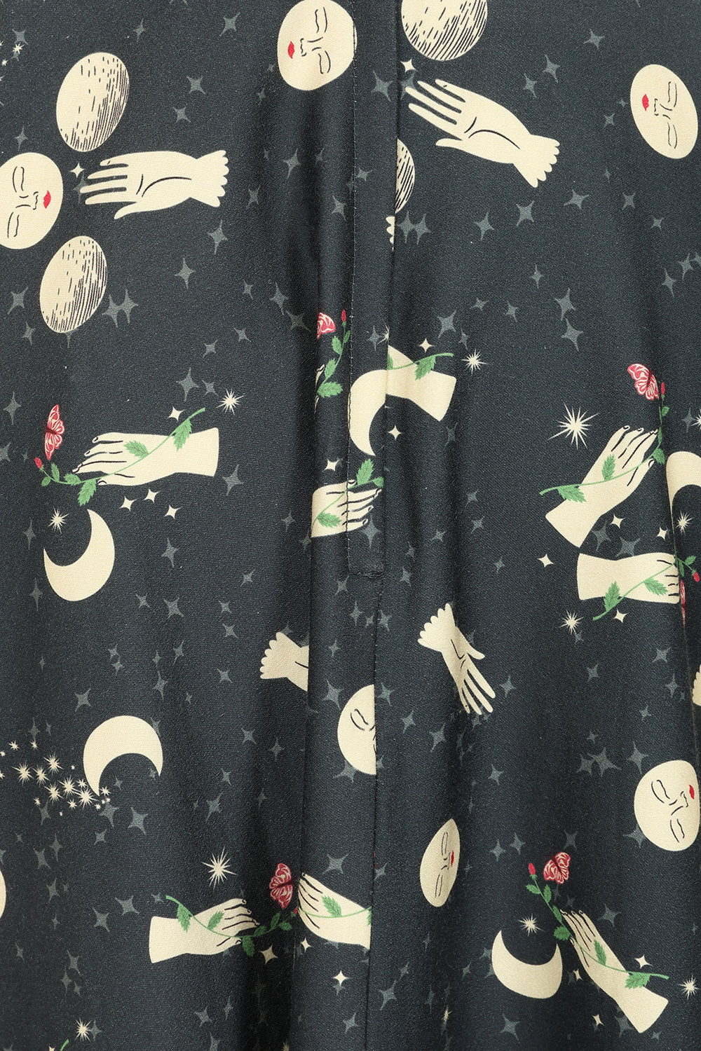 Gonna a ruota anni '50 Cary Moon verde abete