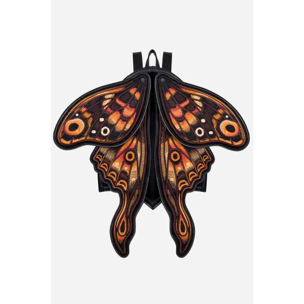 Zaino Ignis Moth– Zaino Falena Realistico con Ali 3D Ricamate e Mobili