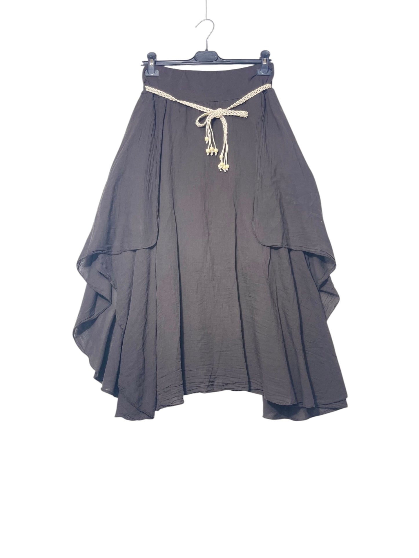 Gonna asimmetrica Gypsy Soul con Cintura - in 6 Colori