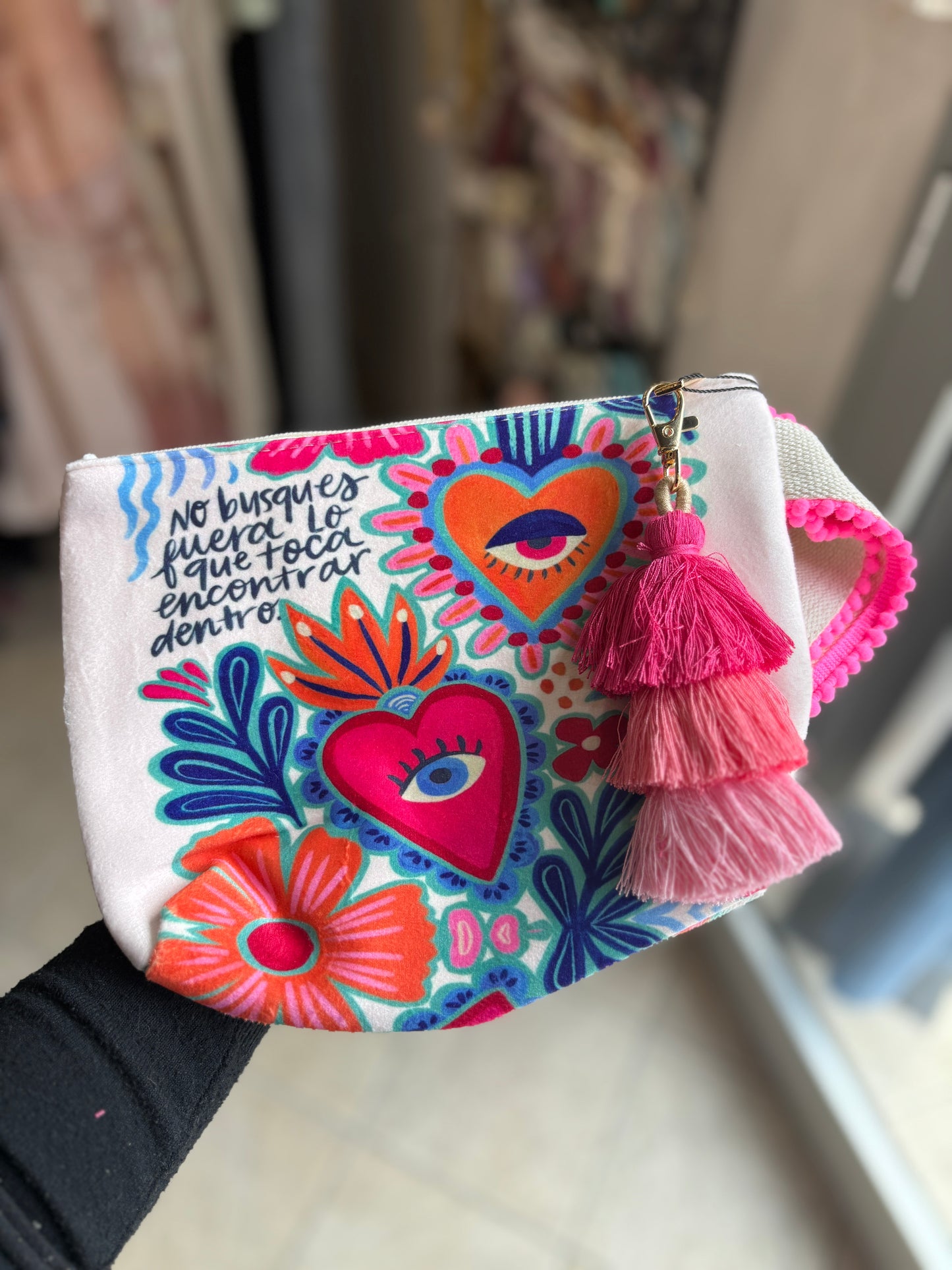 Pochette Boho - Chic con nappe colorate