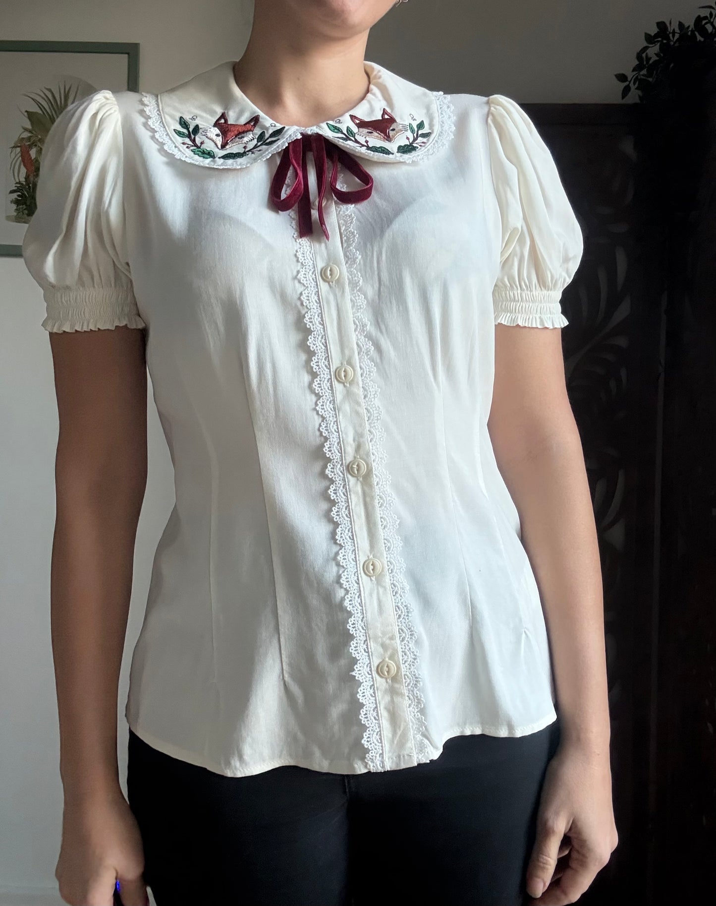 Camicetta inglese con volpi Basil