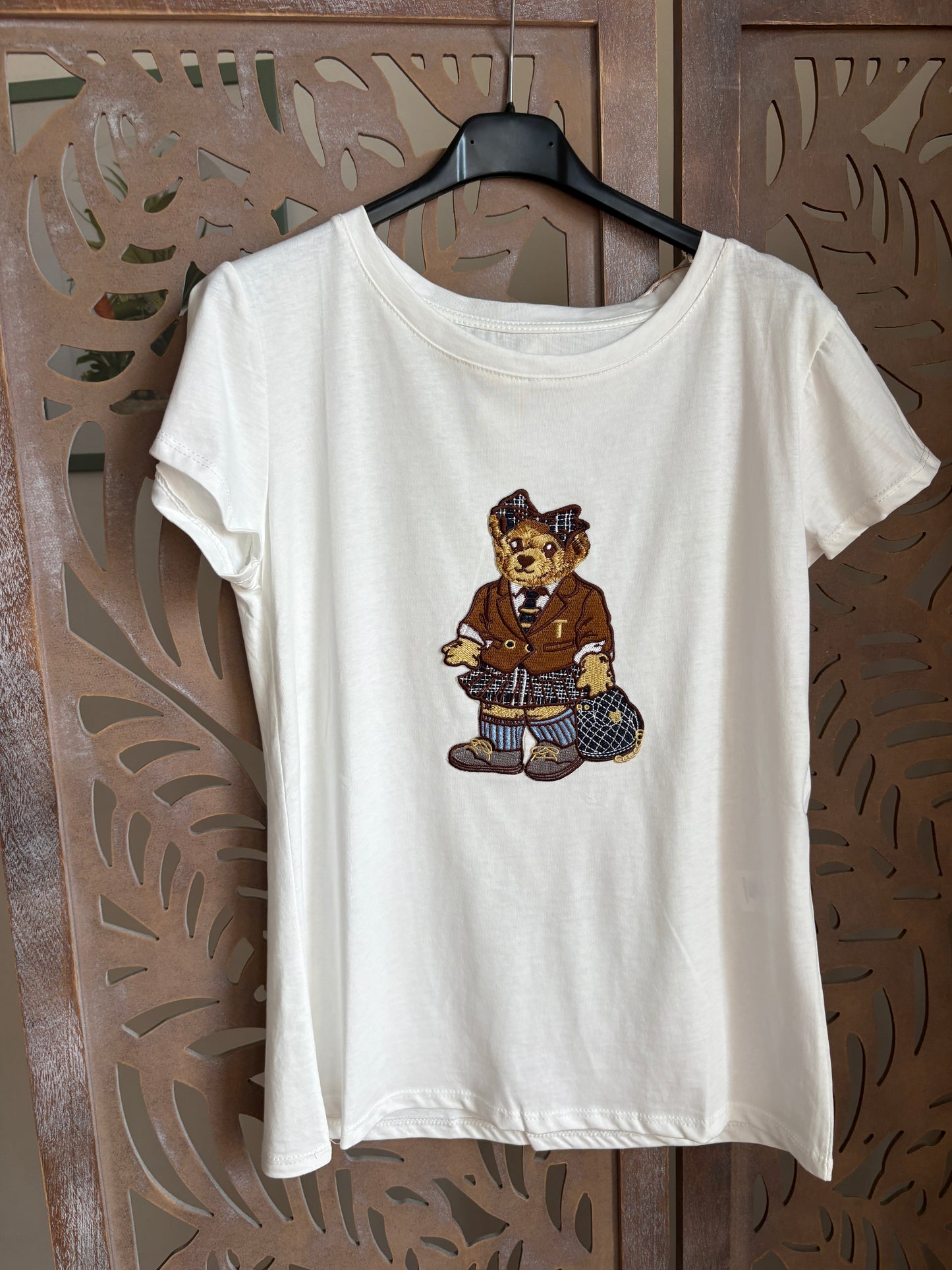 T-Shirt in cotone Academic Teddy - in 4 Fantasie