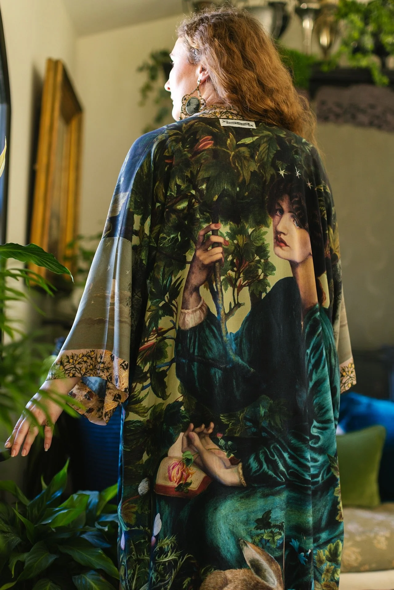 Kimono Lungo Opera Duster: Bella Notte
