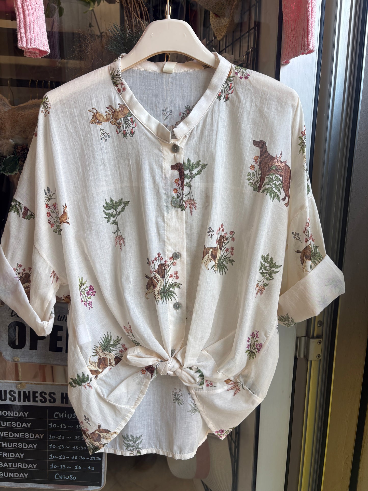 Camicetta "English Meadow" – Leggerezza e Fascino Country