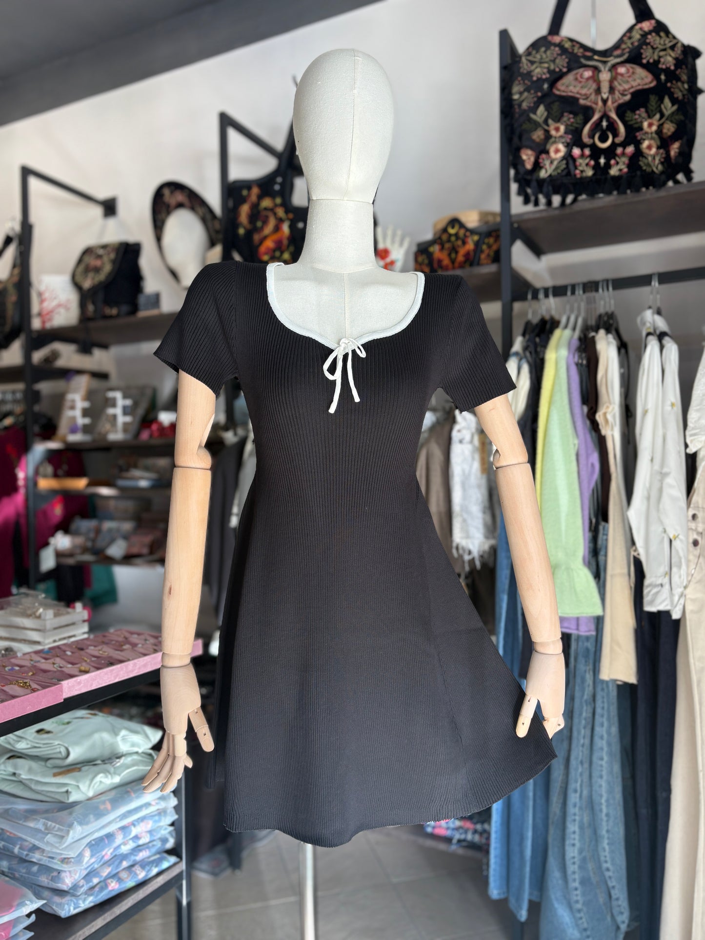 Mini Dress a Costine Juliette in 4 Colori