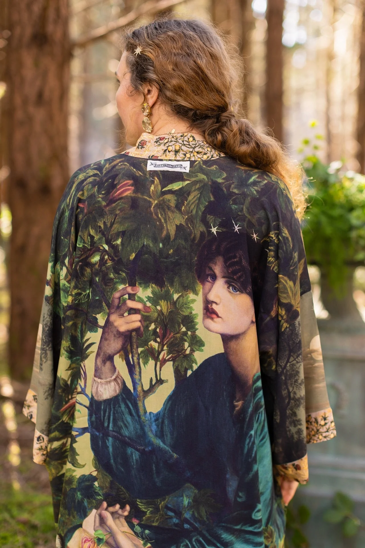 Kimono Lungo Opera Duster: Bella Notte