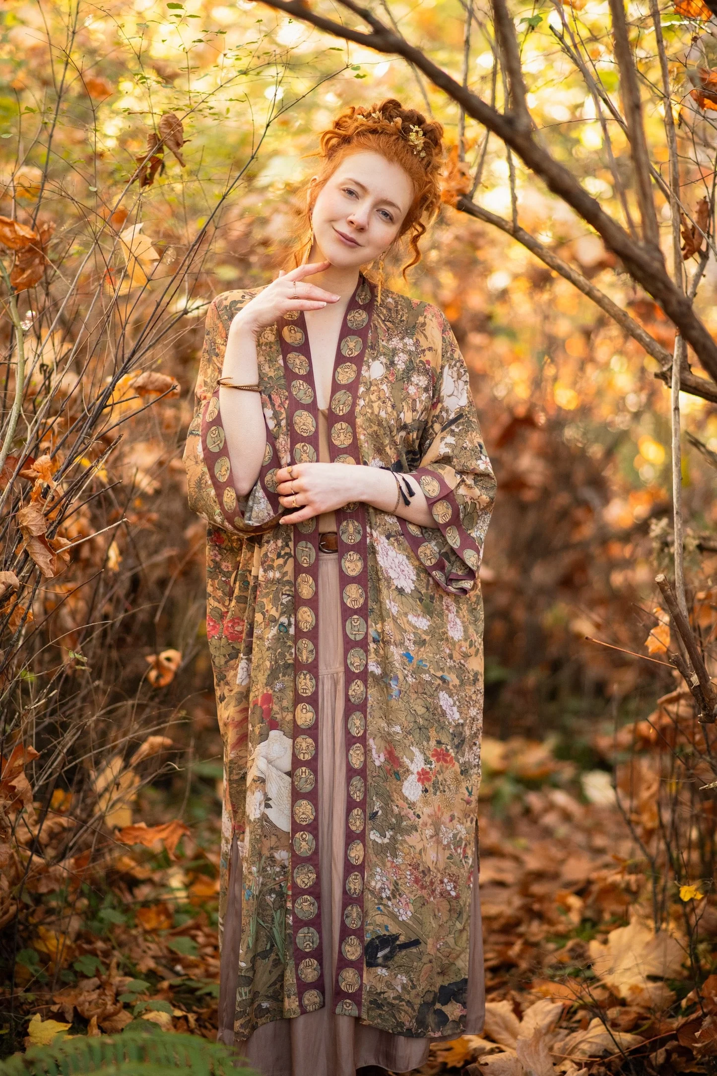 Kimono Lungo Opera Duster: Dream Weaver