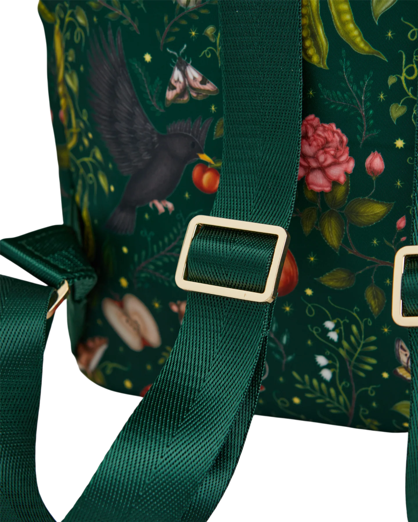 Zaino Verde Fable England Into the Woods di Catherine Rowe
