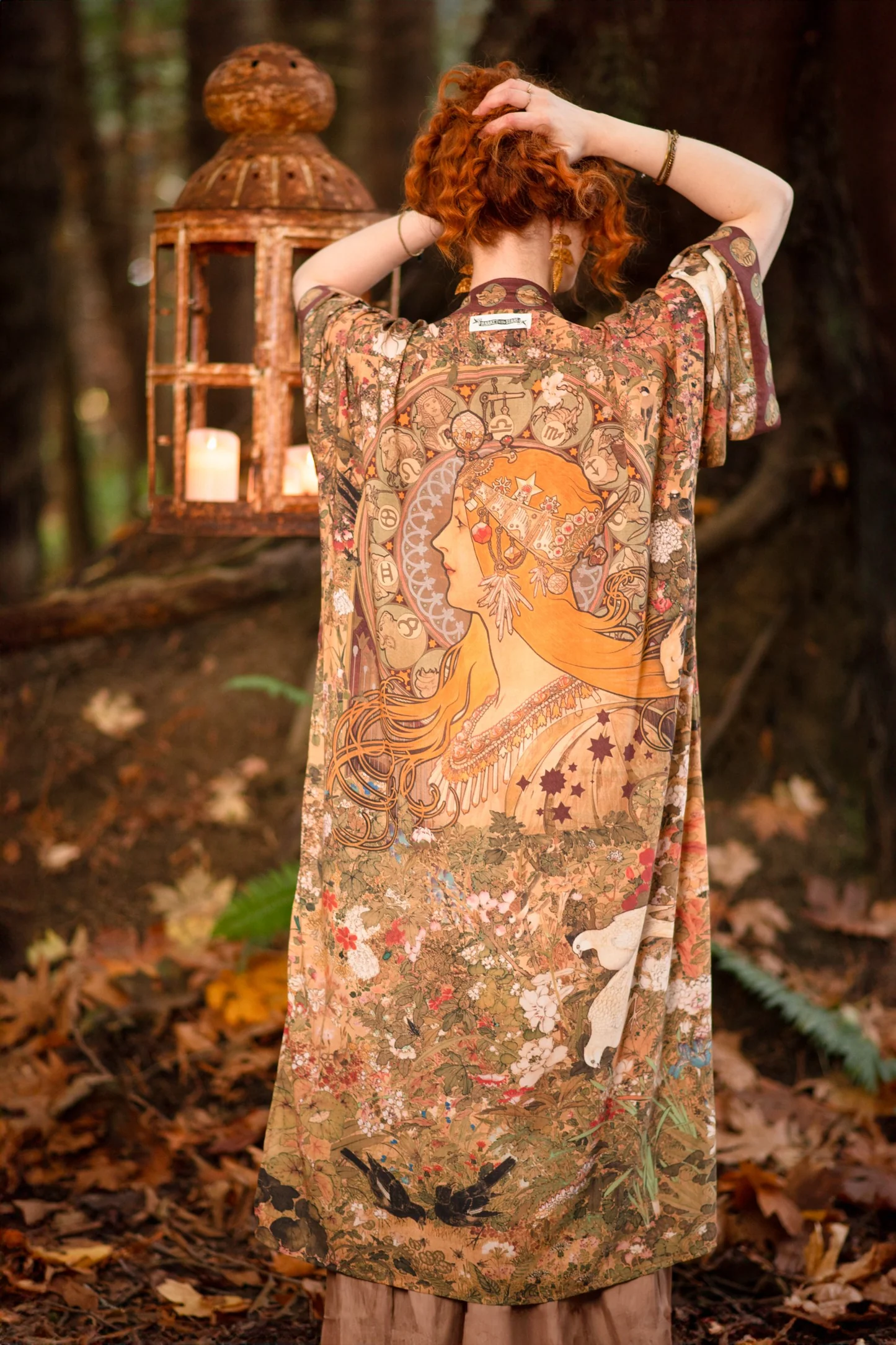 Kimono Lungo Opera Duster: Dream Weaver