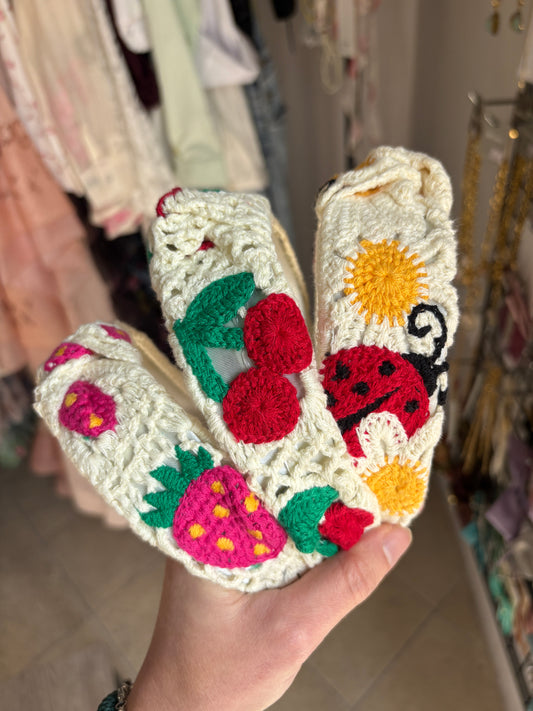 Cerchietti Crochet Summer - in 3 Varianti