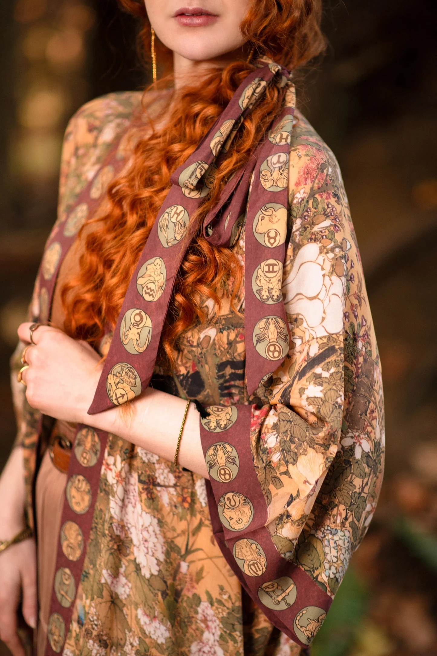 Kimono Lungo Opera Duster: Dream Weaver