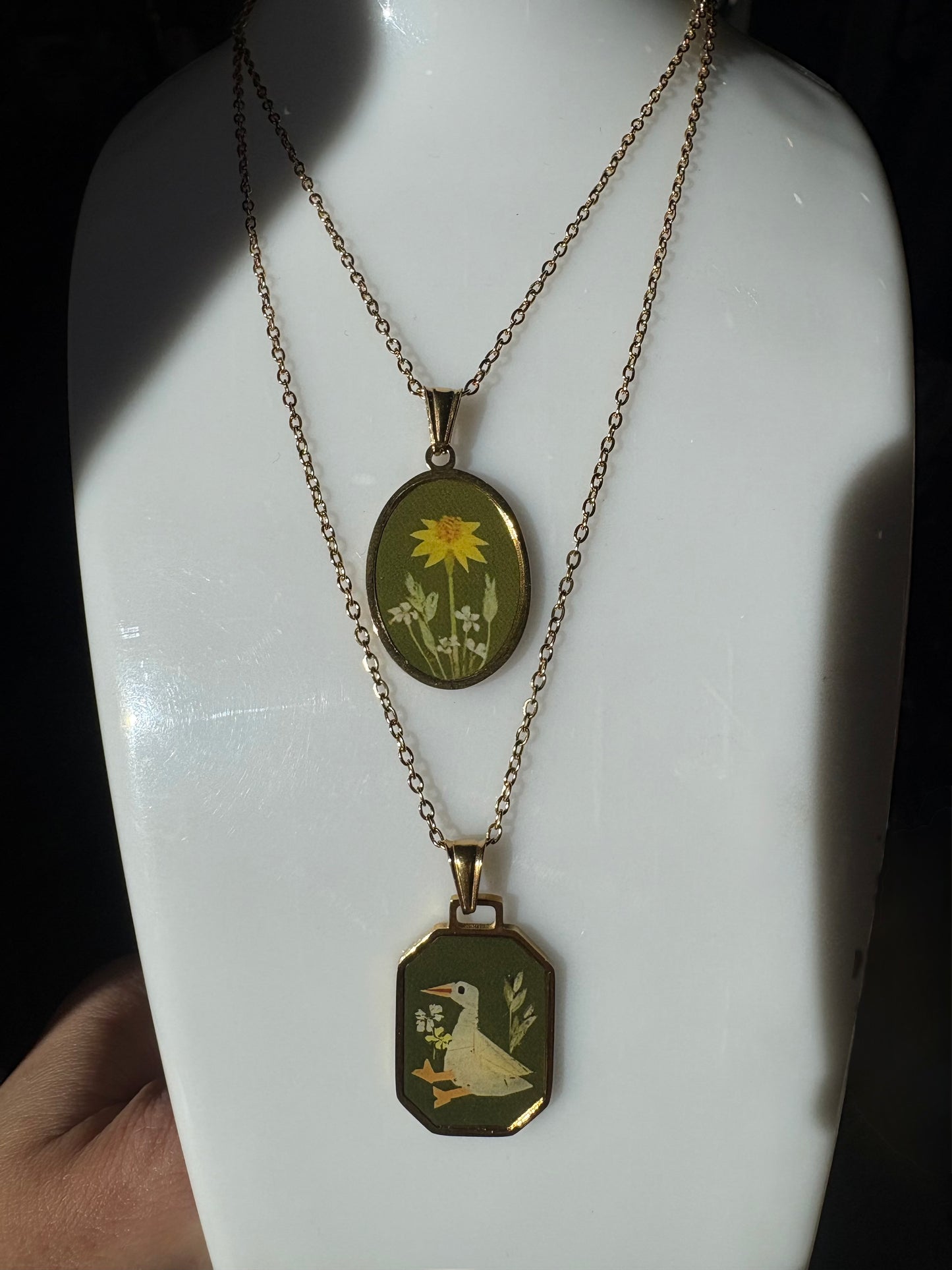 Collane Vintage French Inspired - Green