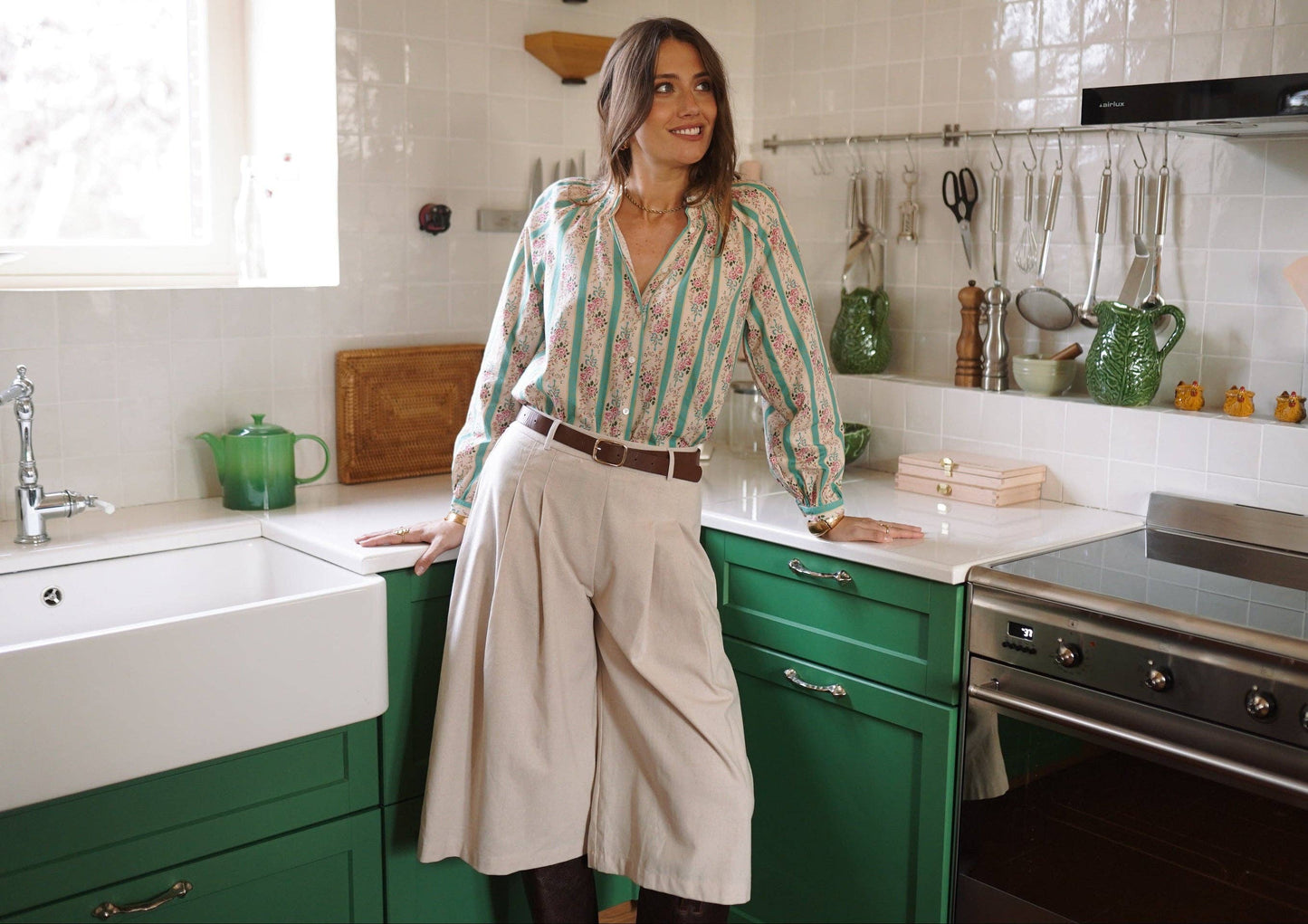 Pantalone Antonin– 100% Cotone con Cintura Inclusa