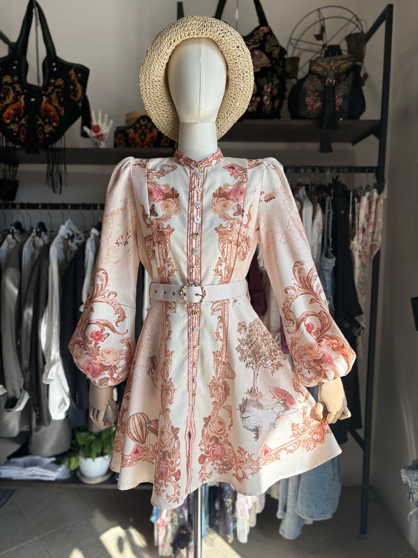 Vintage Wanderlust Dress