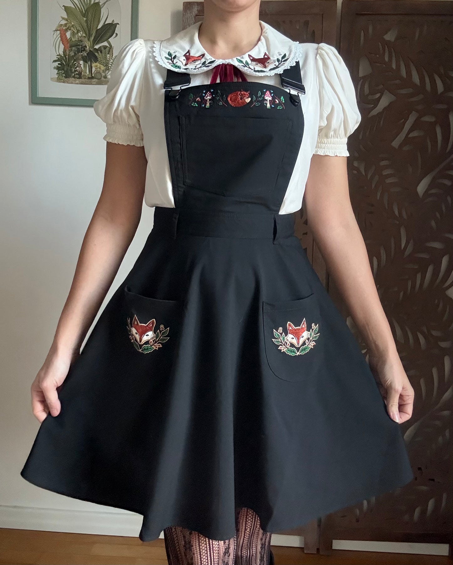 Abito salopette con bretelle Basil