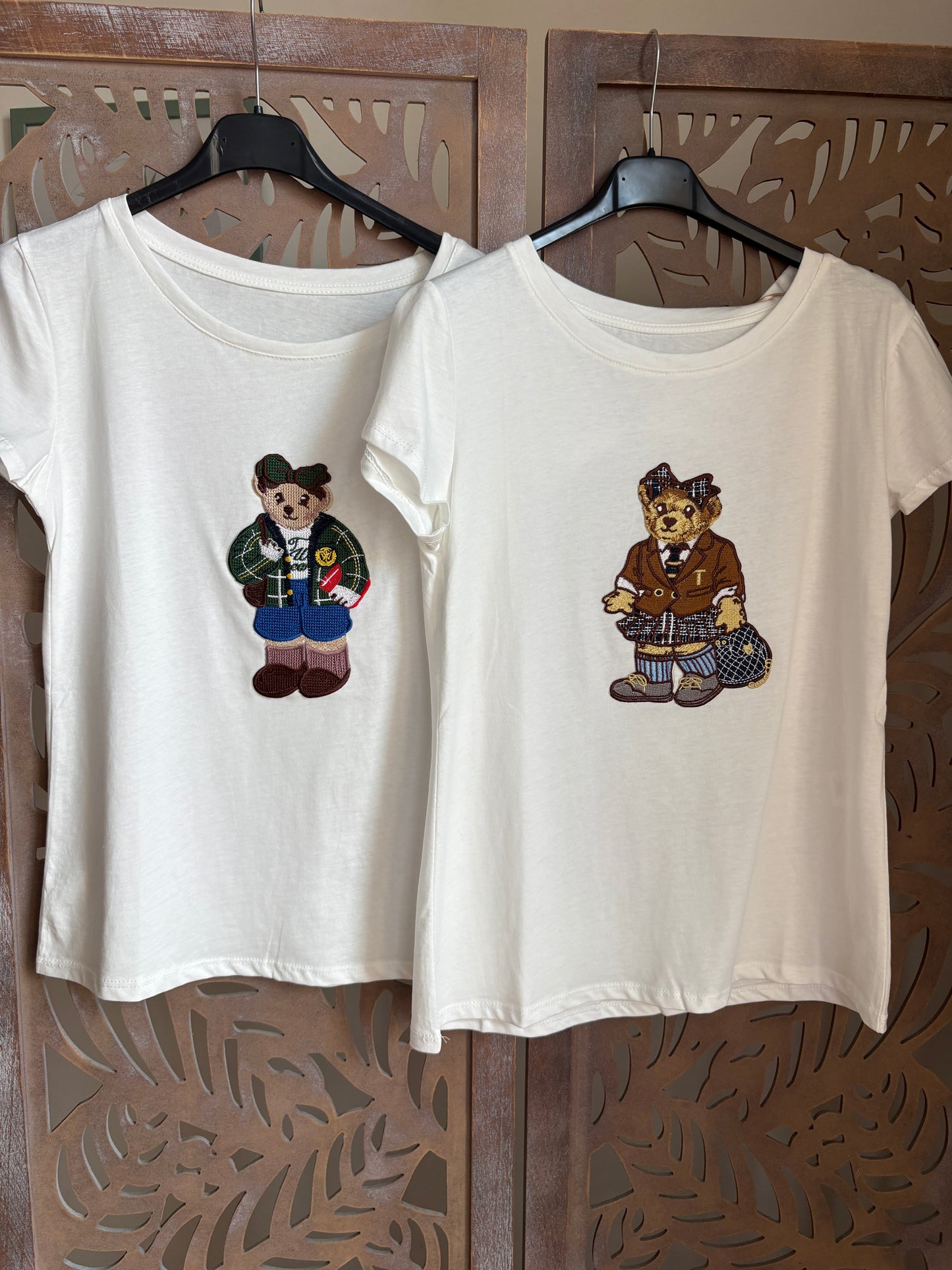 T-Shirt in cotone Academic Teddy - in 4 Fantasie