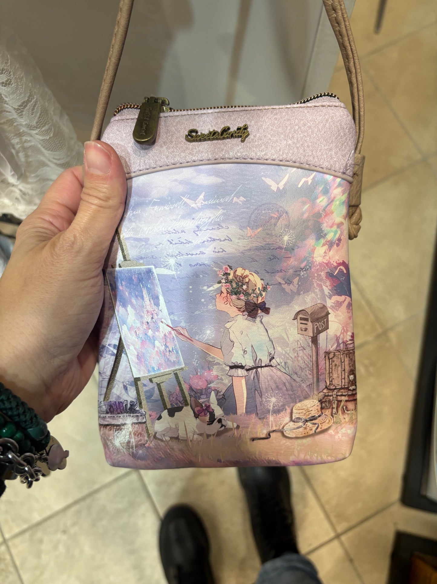 Borsetta piccola a tracolla Dreamy Girls in 4 fantasie