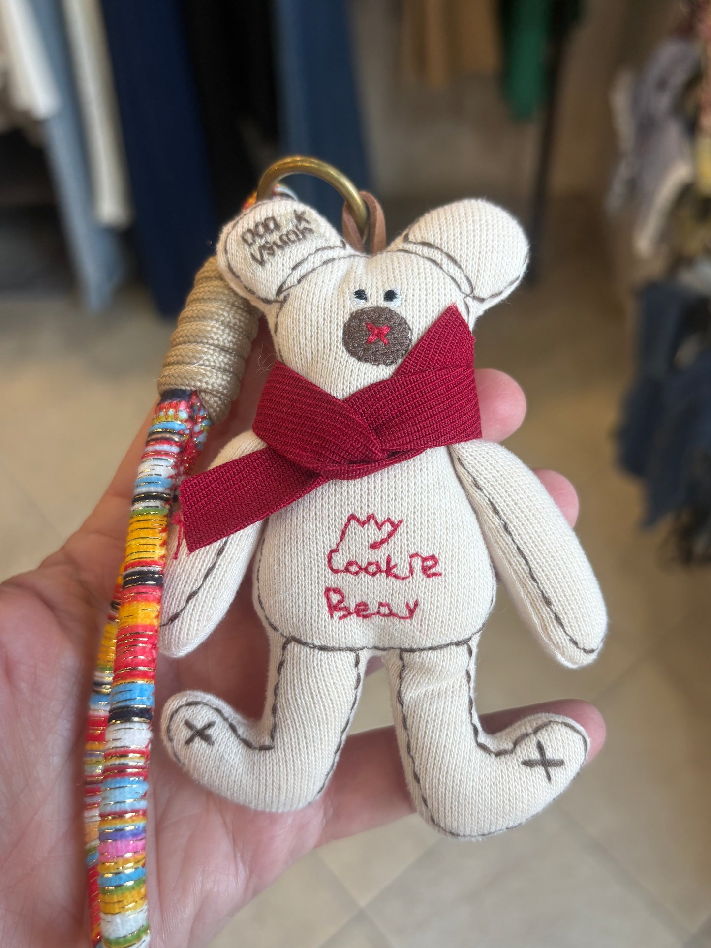 Bag charms animaletti ricamati