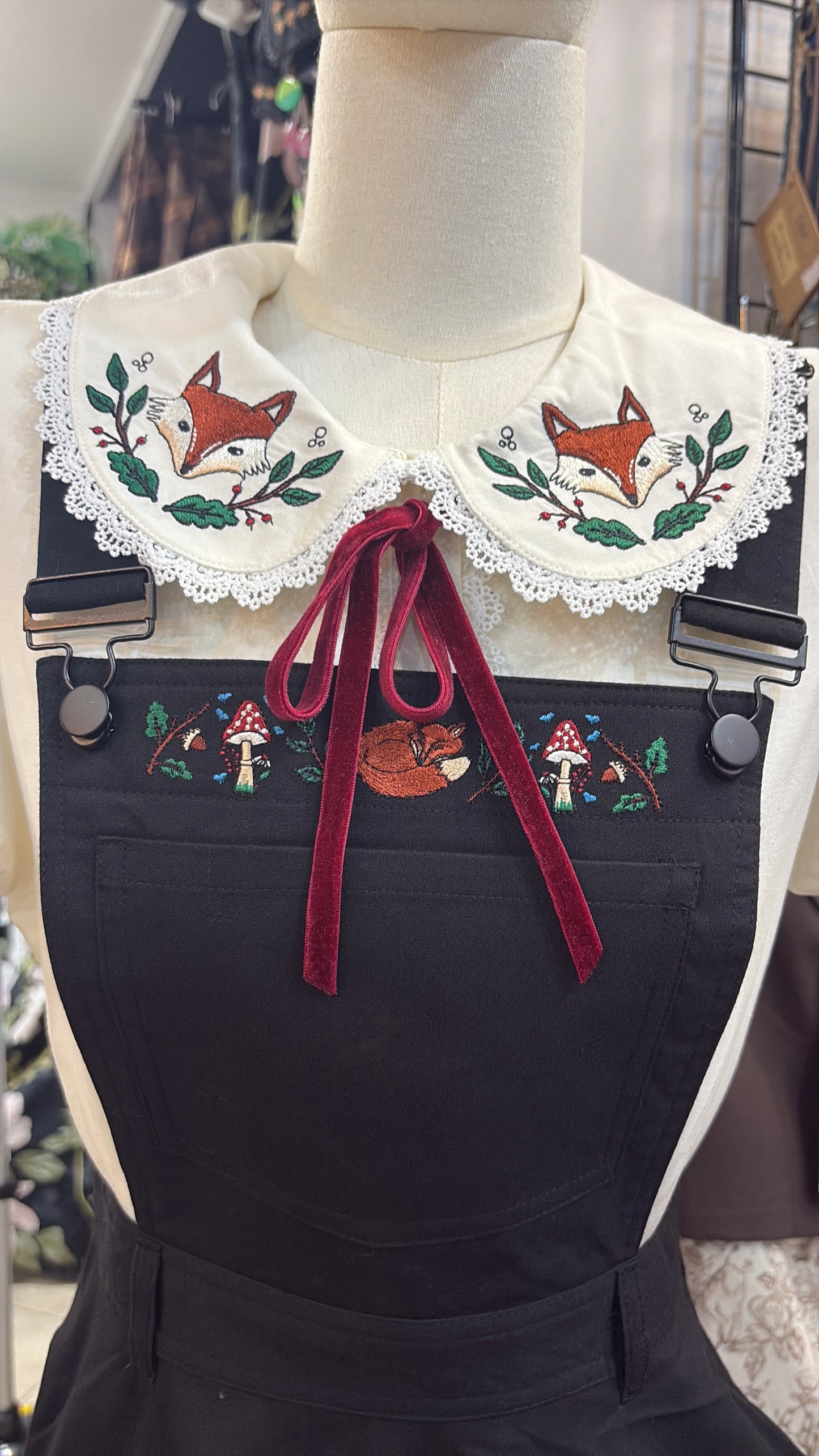 Camicetta inglese con volpi Basil