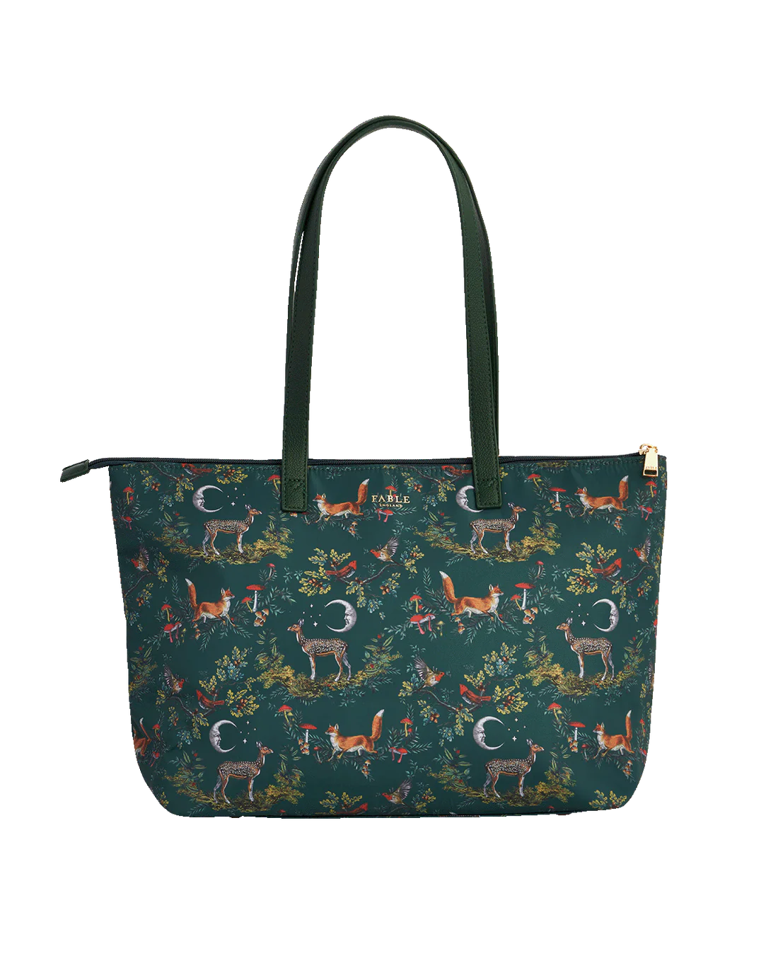Borsa Grab Tote Green Into the Woods Fable England