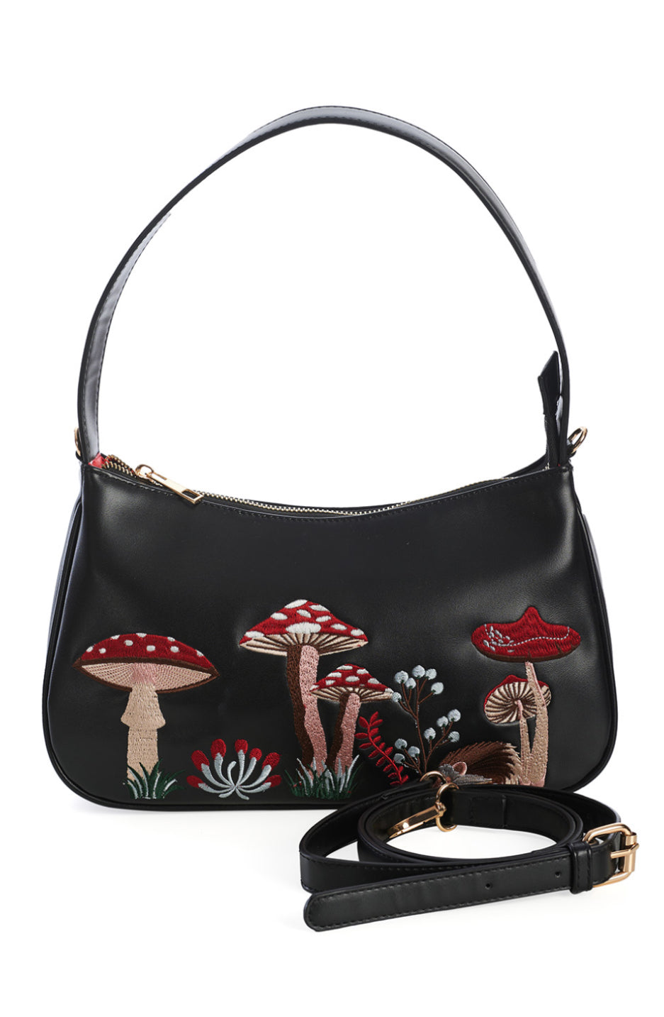 Borsa ricamata Woodland