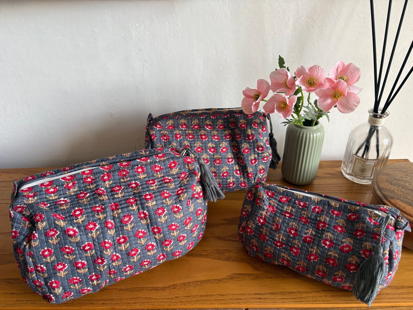 Pochette Indiane in Cotone Trapuntato - In 3 Dimensioni