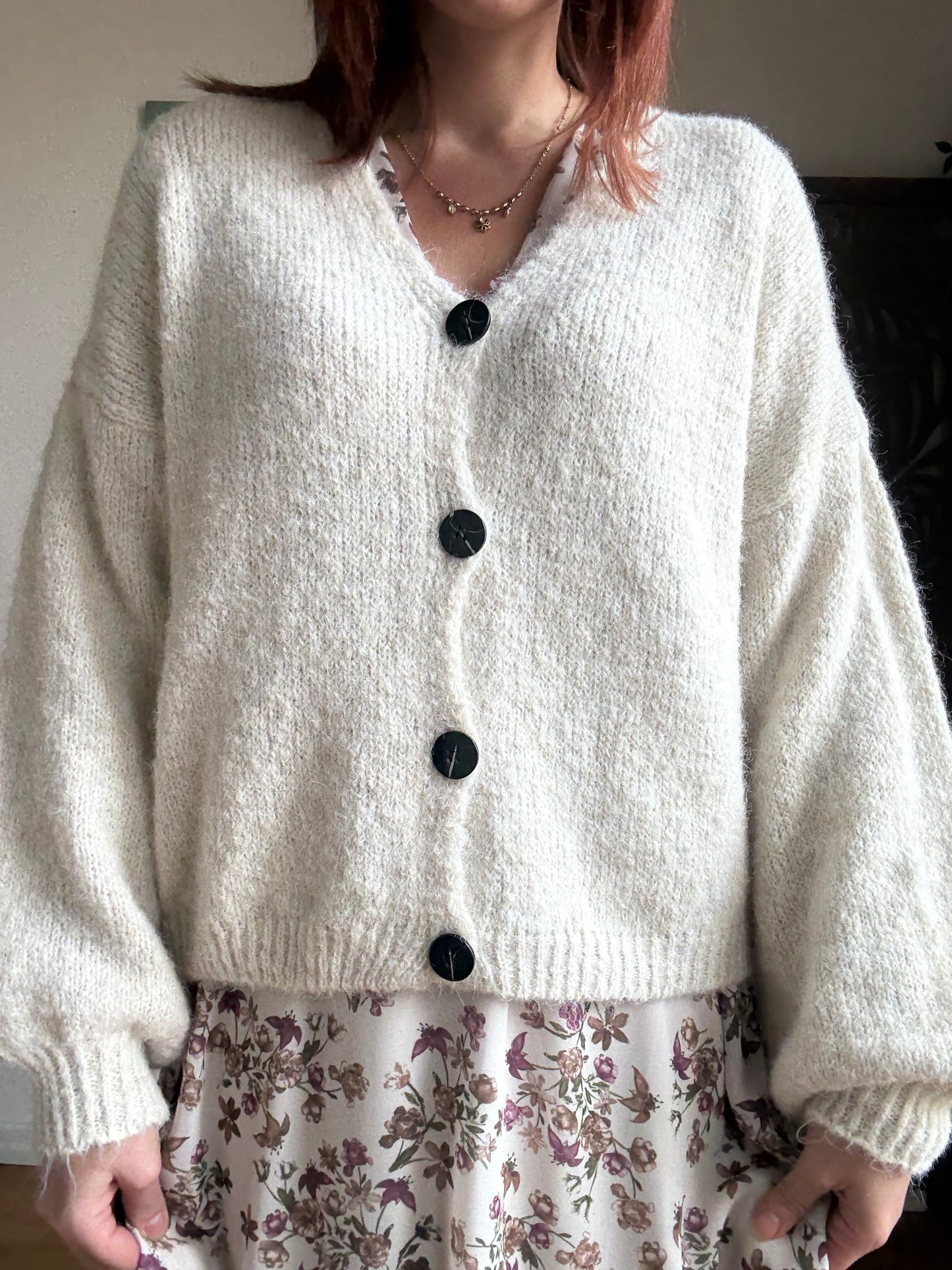 Cardigan Margot in 5 colori con bottoni