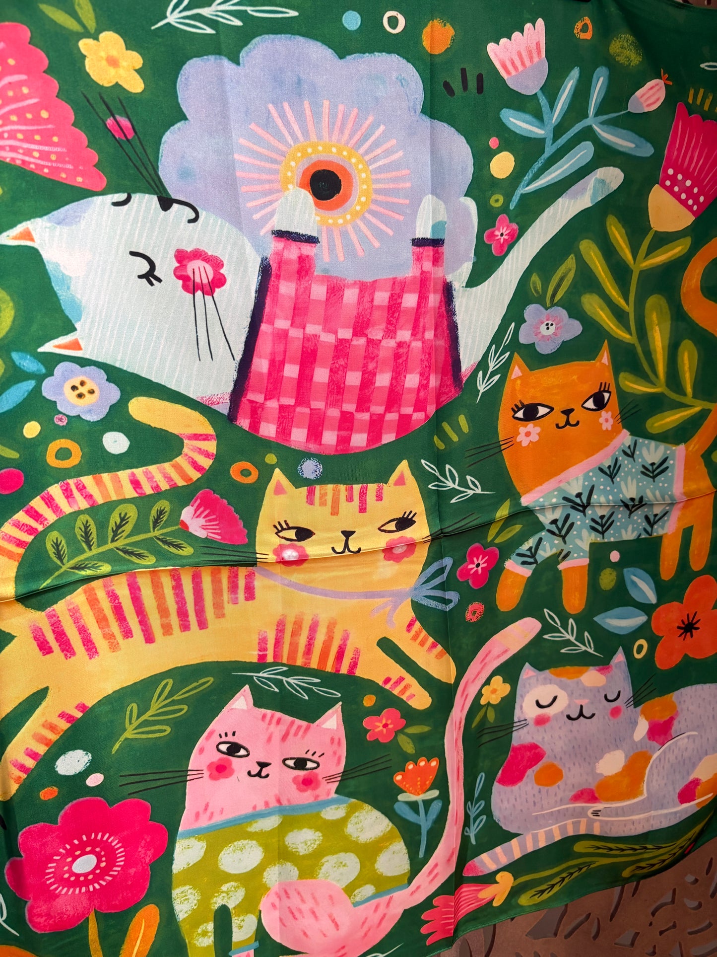 Foulard in Viscosa "Silk Touch"  70x70 cm - in 5 Fantasie