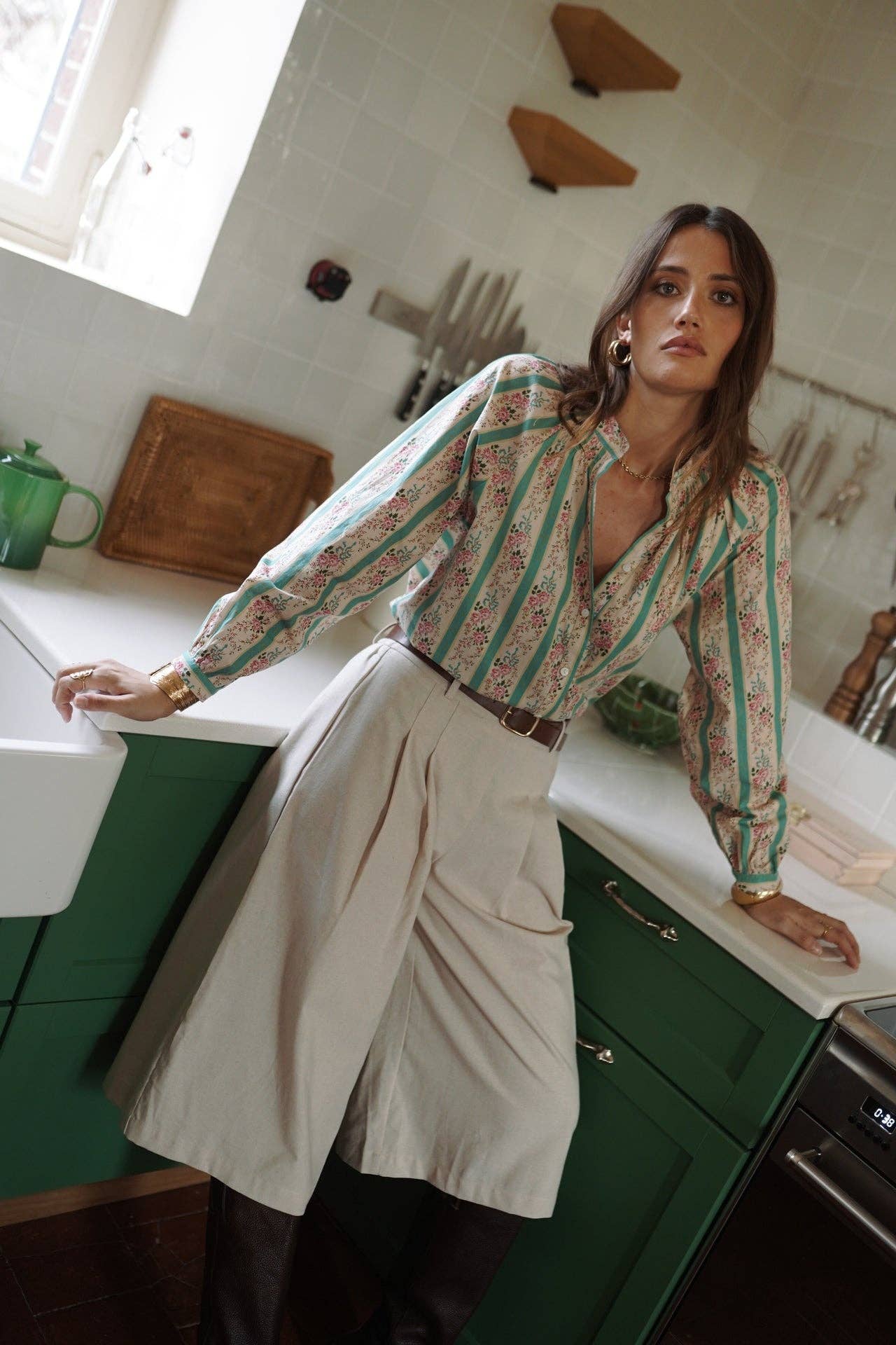 Pantalone Antonin– 100% Cotone con Cintura Inclusa