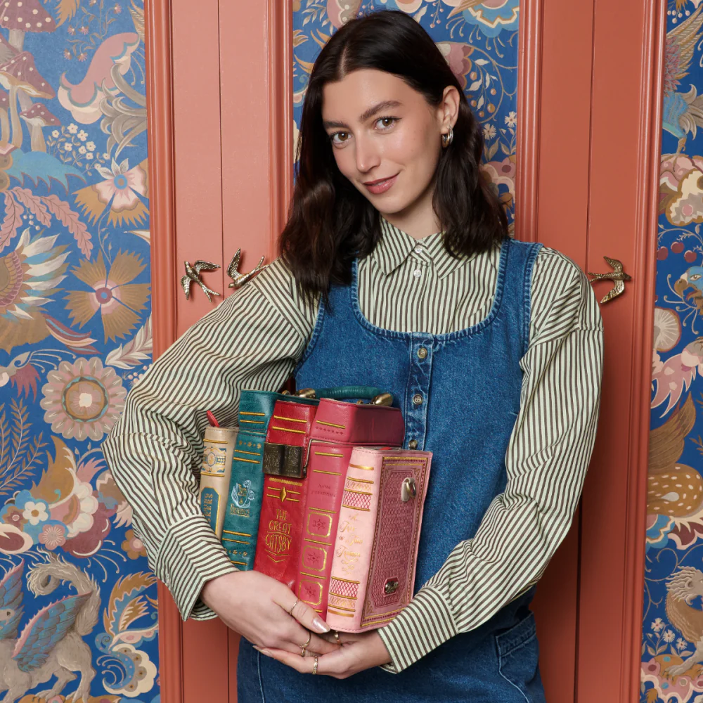 Borsa Vendula London Book Stack Bookshelf Boulevard