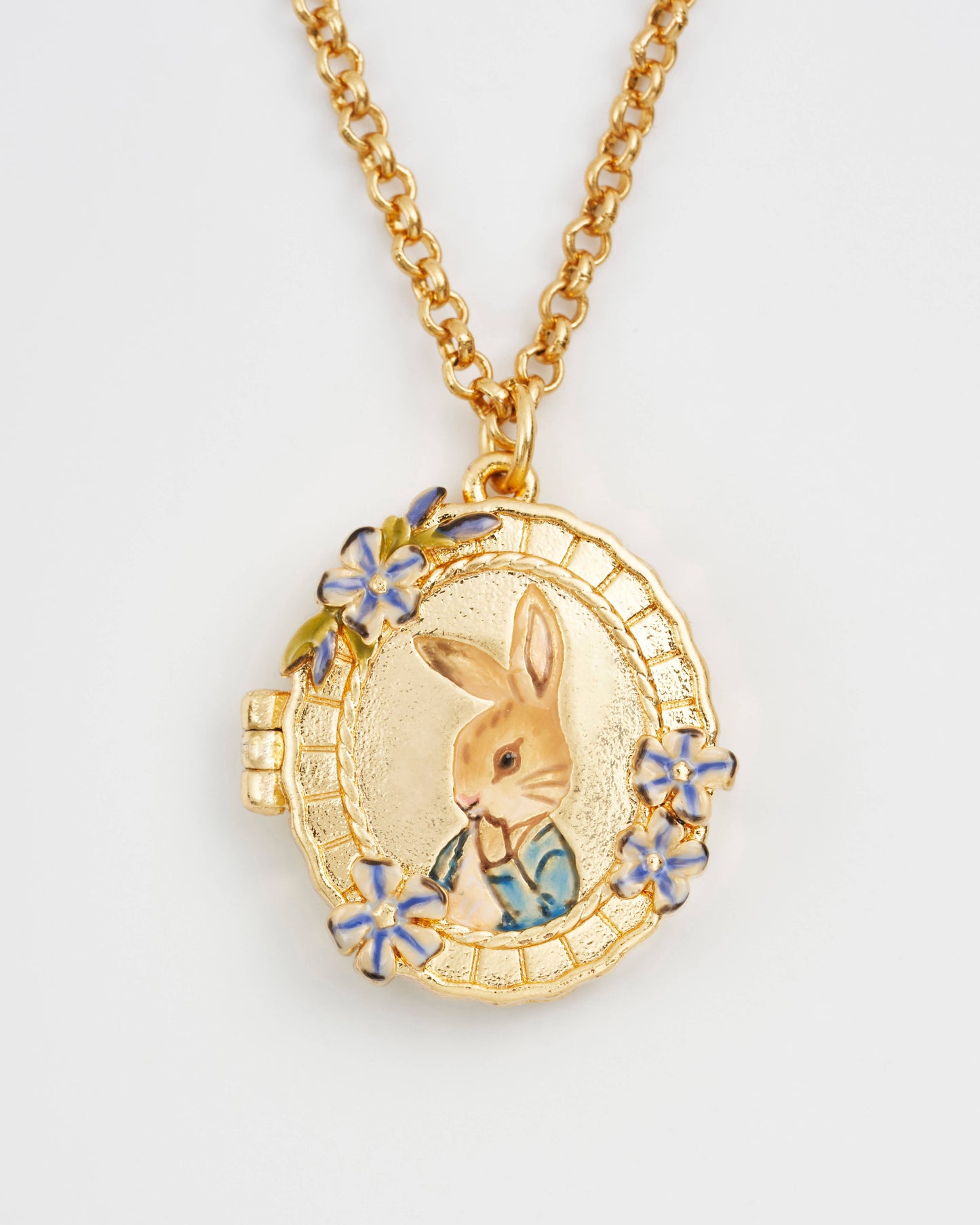 Collana con medaglione cameo Fable England x Peter Rabbit