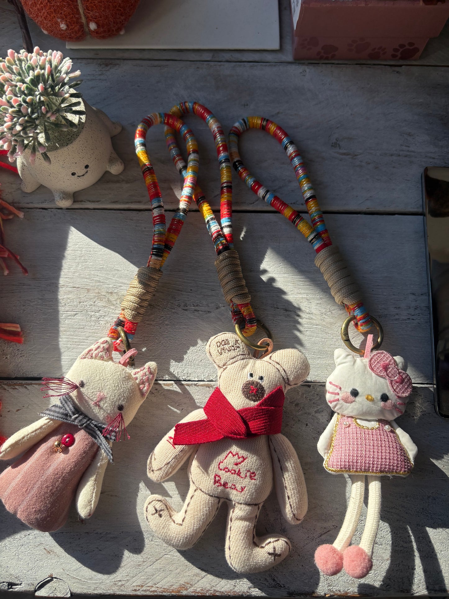 Bag charms animaletti ricamati